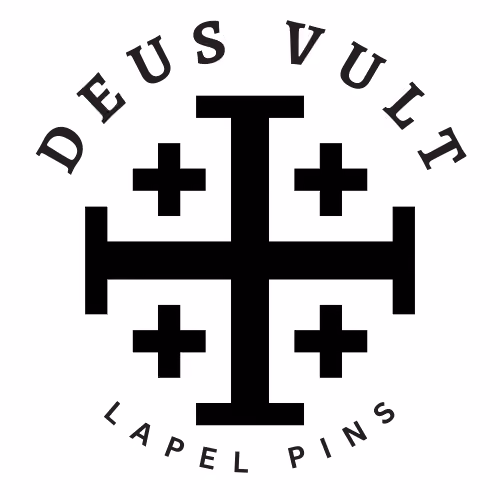 Deus Vult Lapel Pins logo