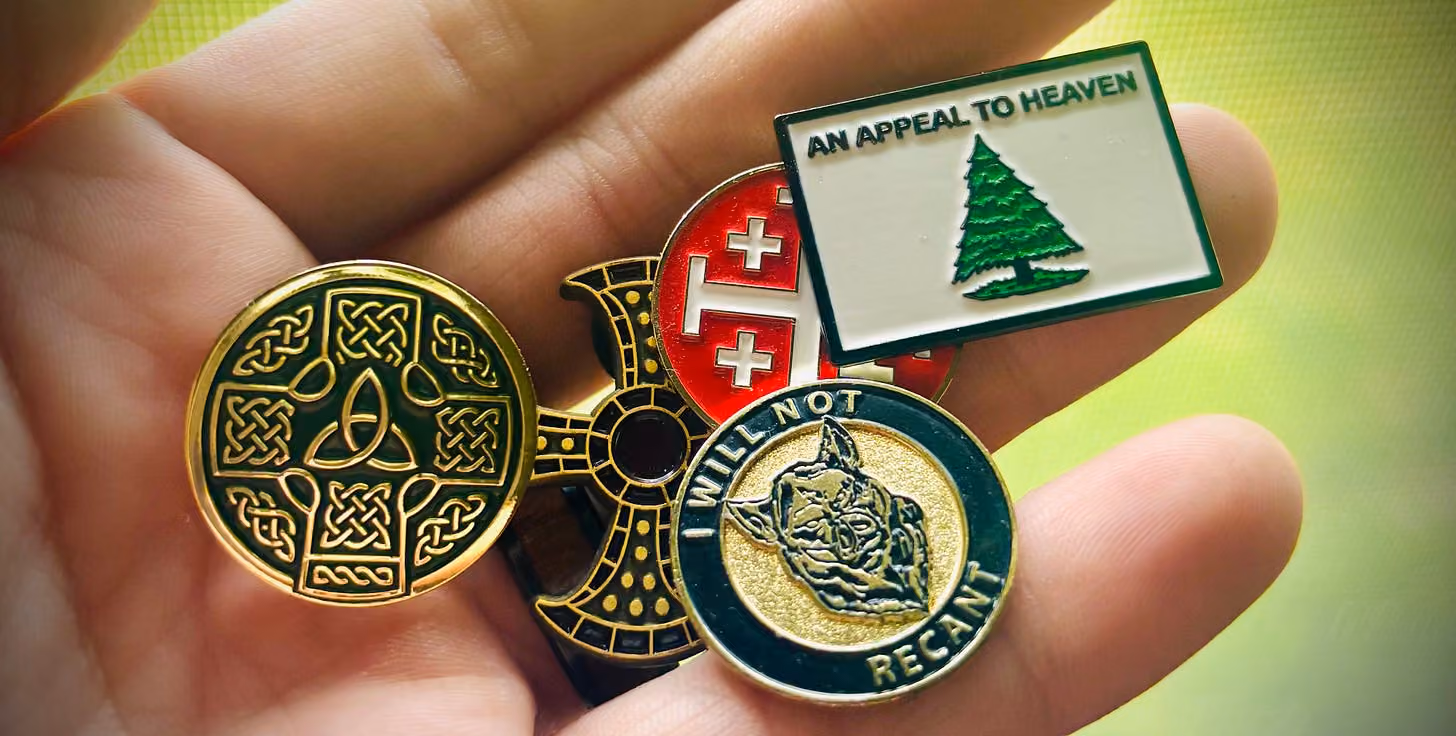 Deus Vult Lapel Pins cover photo